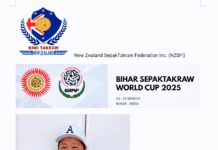 Sabahan Ketuai Pasukan Sepak Takraw New Zealand ke Piala Dunia ISTAF 2025