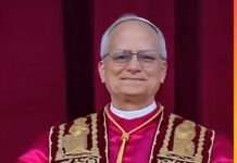 The newly elected Pope Leo XIV – Robert Prevost