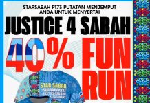 STAR Putatan to Mobilises 1,200 Sabahans for Justice 4 Sabah Fun Run on Sunday